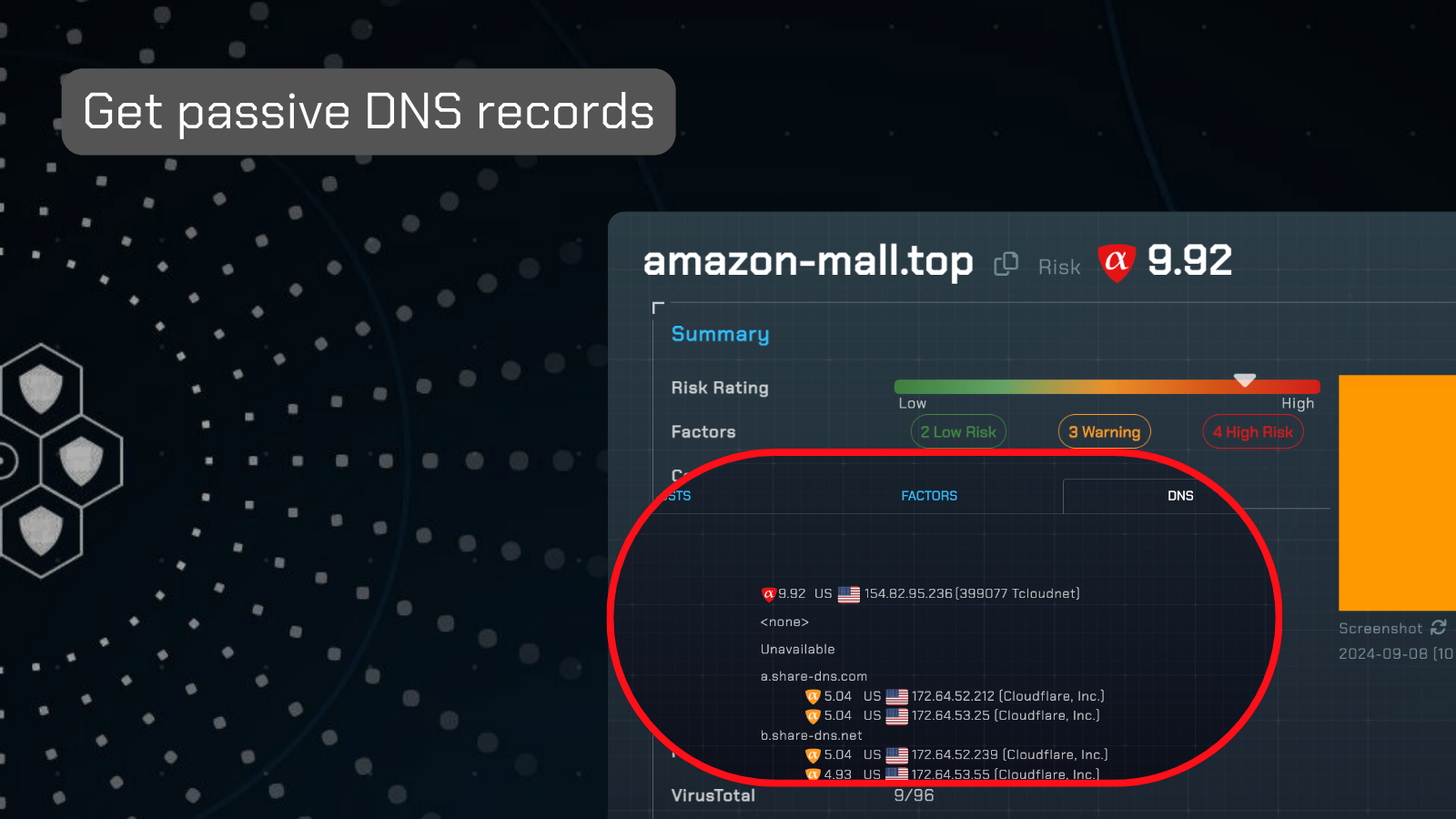 threatYeti DNS